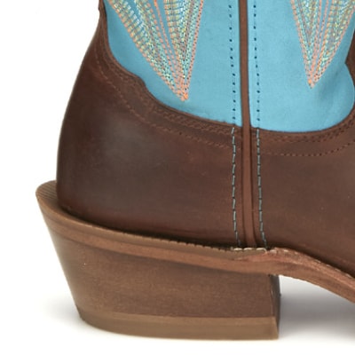 461 1-1/2" Western W/ Spur Ledge Heel